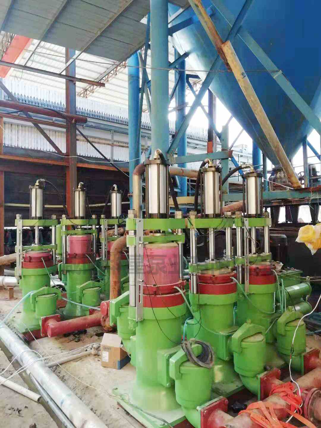 華星陶瓷柱塞泵尾礦使用現(xiàn)場(chǎng)-04